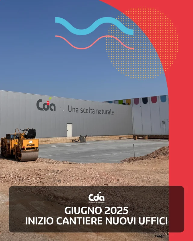 Abbiamo dato il via ai lavori per il nuovo edificio che ospiterà i nostri uffici.🚧
Un progetto che nasce in un periodo complesso, ma che affonda le sue radici in una visione solida: continuare a crescere insieme.🌱

L’obiettivo? Inaugurarlo nel maggio 2026, quando CDA compirà 50 anni.
Un compleanno speciale, con una casa nuova.
Perché un ambiente bello non è solo una questione estetica, ma un modo per prendersi cura delle persone.🧡

#cdadistributoritalmassons #unasceltanaturale