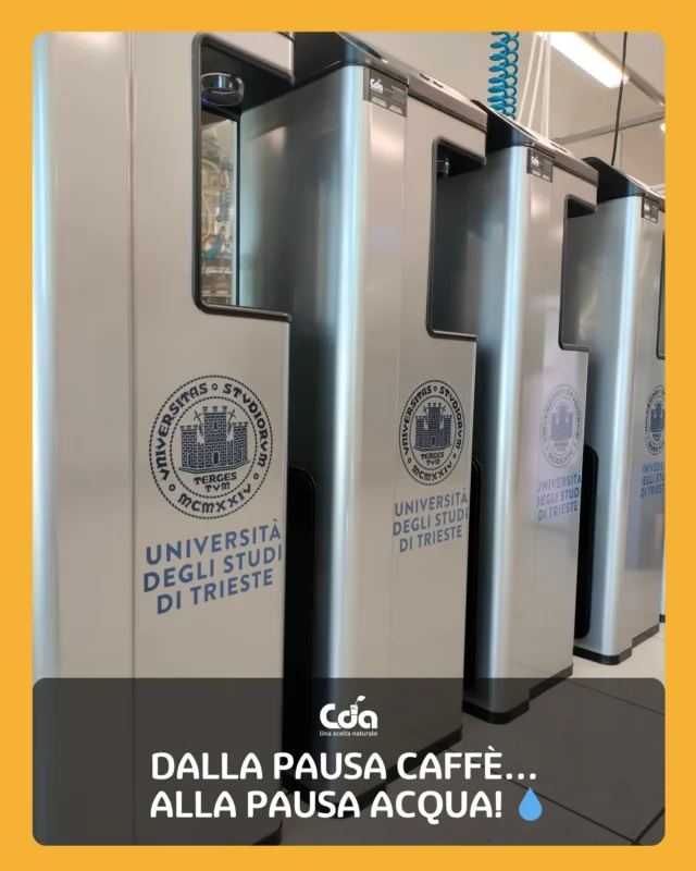 💧 Non solo distributori: portiamo anche acqua!

Sono in partenza i nuovi erogatori per l’Università di Trieste.📚
Un alleato prezioso per restare idratati tra studio ed esami, specialmente quando il caldo si fa sentire.🌞

#cdadistributoritalmassons #unasceltanaturale @unitrieste