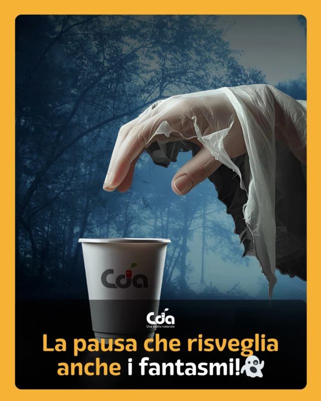 👻 Una pausa così buona da risvegliare anche i fantasmi!

Quando il profumo del caffè riempie l’aria, neanche le anime più stanche riescono a resistere.

Buon Halloween da CDA ☕🎃

#cdadistributoritalmassons #unasceltanaturale #Halloween